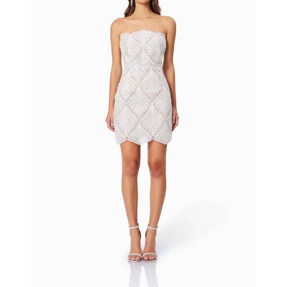 ELLIATT Dresses & Skirts - NEW ELLIATT harper strapless mini dress in white